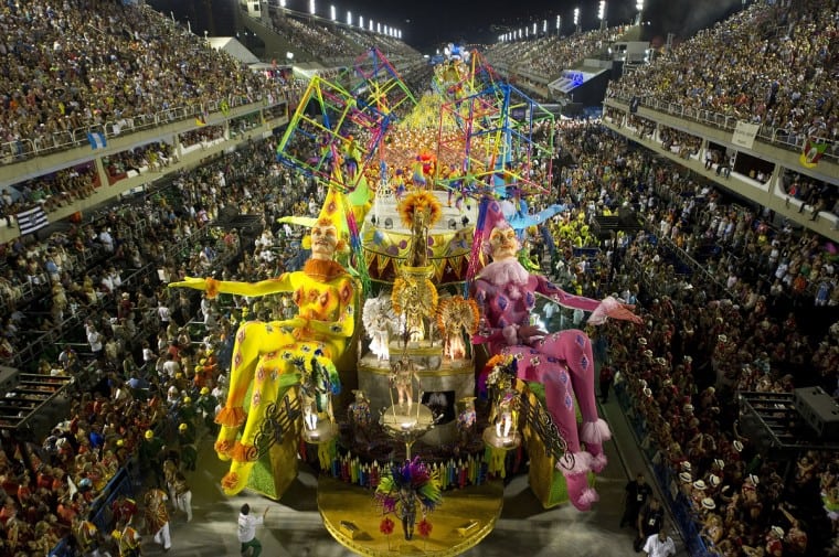 Carnival Celebration - Brazil will also host the 2016 Olympics as well as the World Surf League's Oi Rio Pro